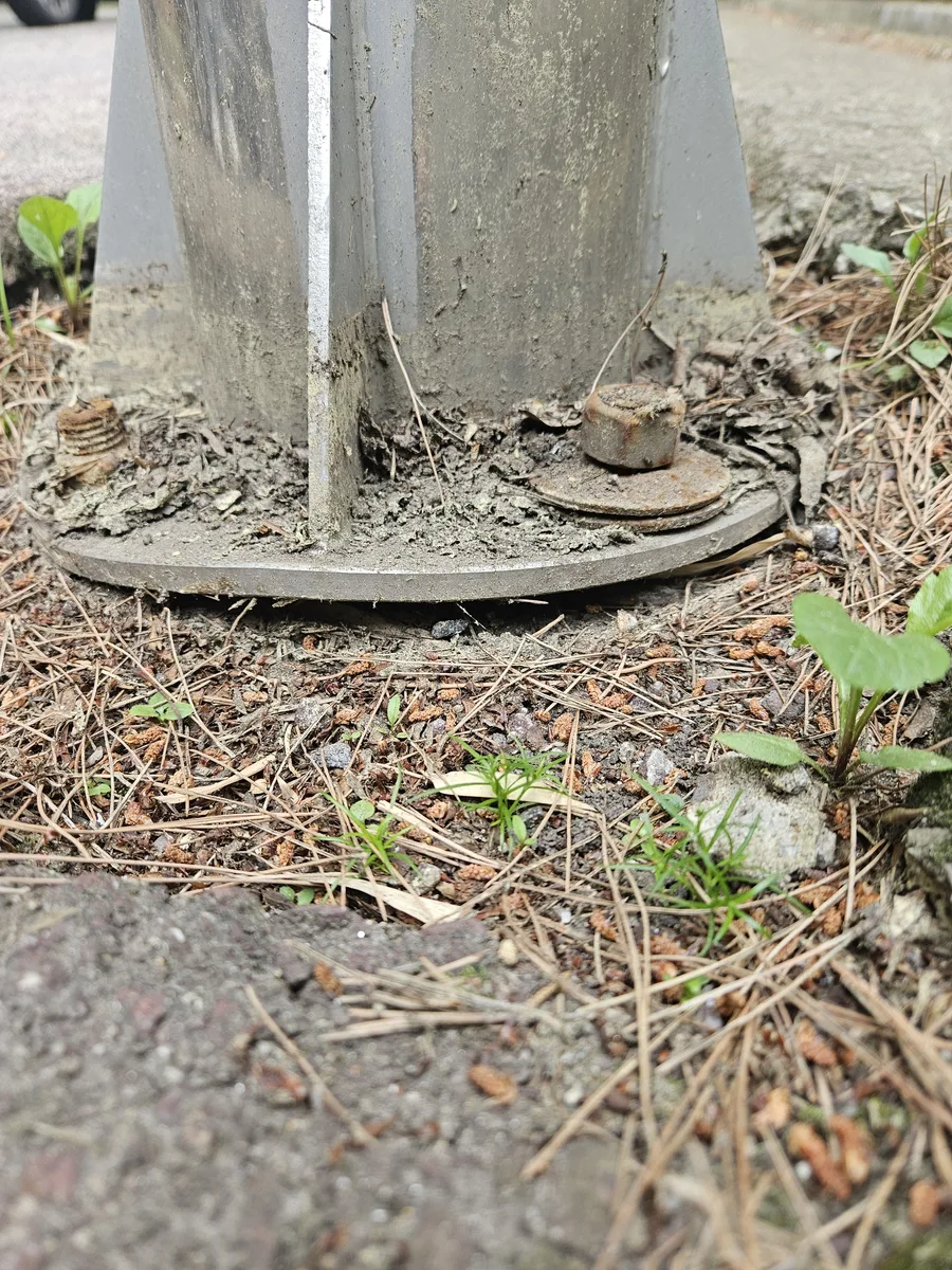 강남구 가로등 기둥 교체 시공